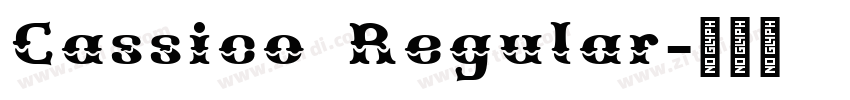 Cassico Regular字体转换 Cassico Regular字体转换